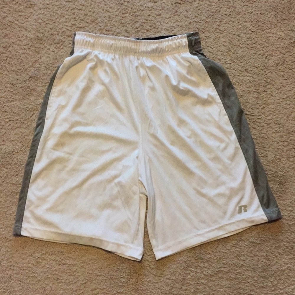 White athletic shorts
